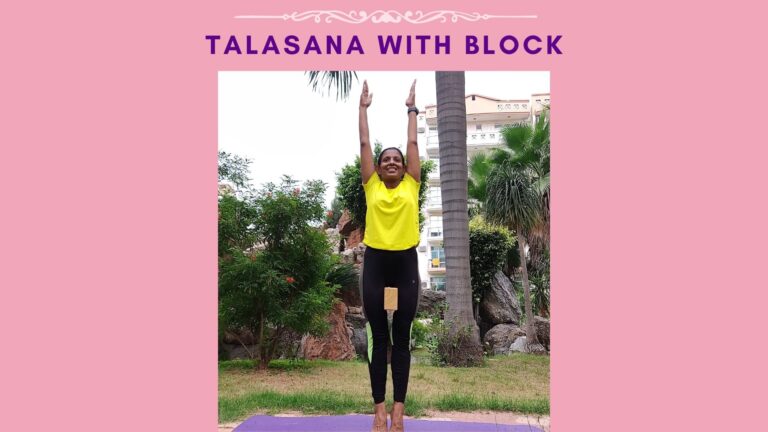 Talasana with Block