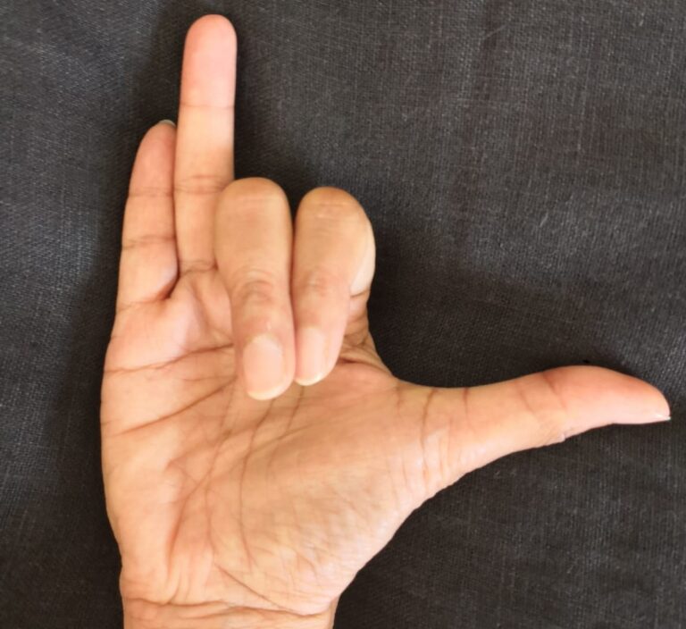 Vishnu Mudra Hand Gesture Yoga